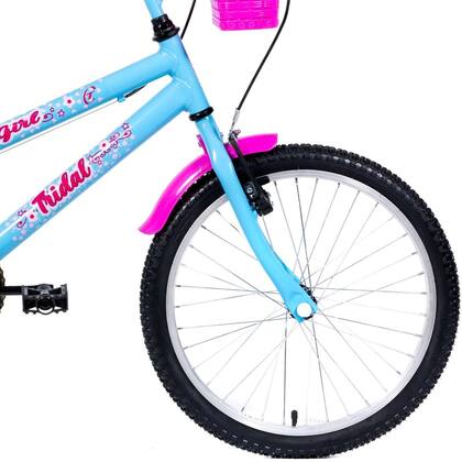 Imagem de Bicicleta Aro 20 Infantil MTB Girl Com Roda Lateral