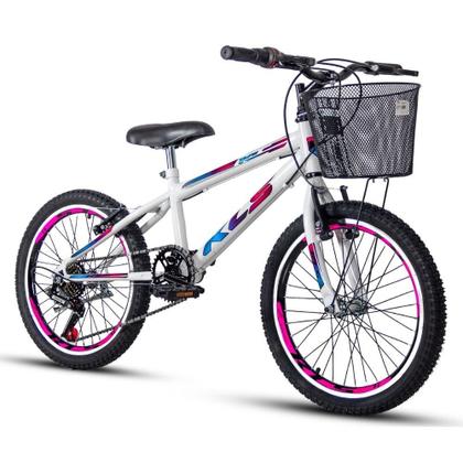 Imagem de Bicicleta Aro 20 Kls Sport Gold V-Brake Mono 7 Marchas Feminina