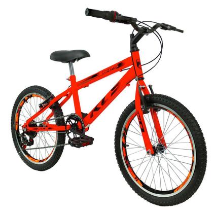 Imagem de Bicicleta Aro 20 Kls Sport Gold V-Brake Mono 7 Marchas