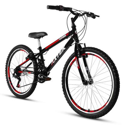 Imagem de Bicicleta Aro 24 Axtek Sport Gold V-Brake Mtb 21V