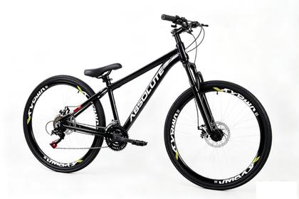 Imagem de Bicicleta aro 26 Absolute Nero 5 Preto 21v Câmbios Importado Vmaxx