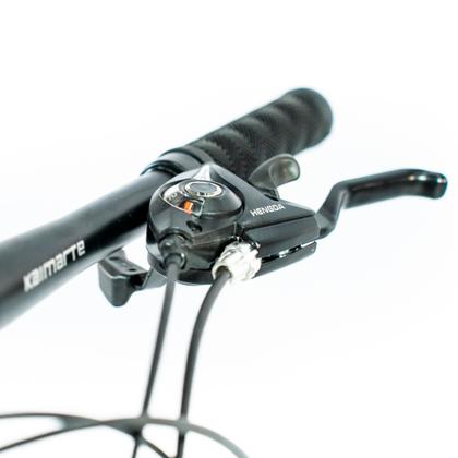 Imagem de Bicicleta Aro 26 Alumínio Bike 21 Vel Freio a Disco Cinza e Vermelho WCT FITNESS