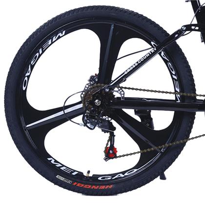 Imagem de Bicicleta Aro 26 Bike Dobrável Aço Carbono 21V Freio A Disco