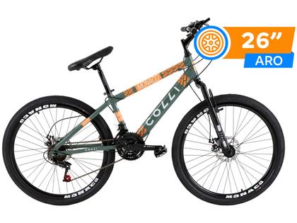 Imagem de Bicicleta Aro 26 Colli Monaco 21 Marchas Freio a Disco Quadro de Aço