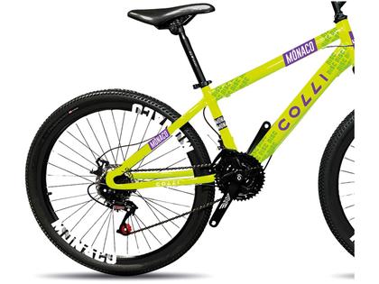 Imagem de Bicicleta Aro 26" Colli Mônaco Freio a Disco de Aço 21 Marchas