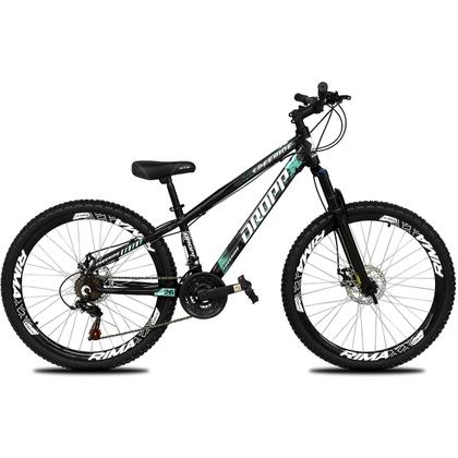 Imagem de Bicicleta aro 26 Dropp Freeride Alumínio 21 Vel Marchas Câmbios Shimano Freios a disco