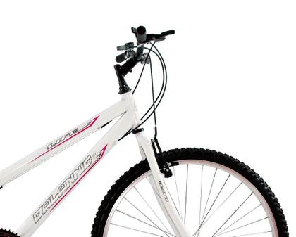 Imagem de Bicicleta Aro 26 Feminina Life 18 Marchas Branca