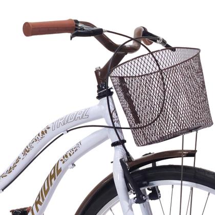 Imagem de Bicicleta Aro 26 Feminina Retrô Passeio Tridal Beach com Freios VBrake
