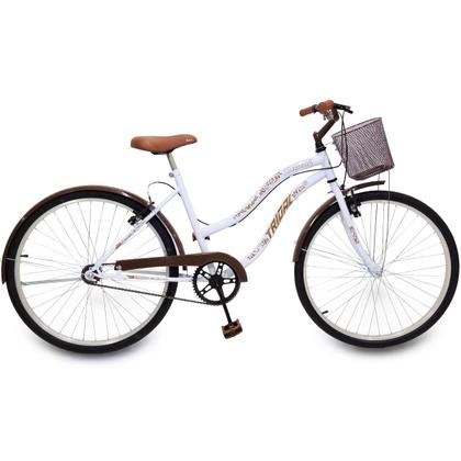 Imagem de Bicicleta Aro 26 Feminina Retrô Passeio Tridal Beach com Freios VBrake