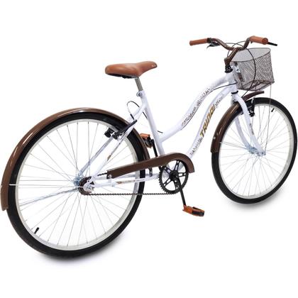 Imagem de Bicicleta Aro 26 Feminina Retrô Passeio Tridal Beach com Freios VBrake