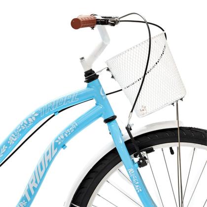 Imagem de Bicicleta Aro 26 Feminina Retrô Passeio Tridal Beach com Freios VBrake