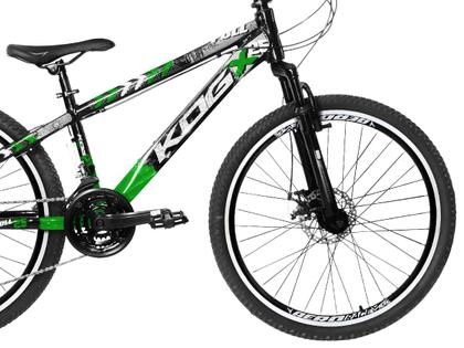 Bicicleta Aro 26 Flay KOG Freeride Full X25 Viking 18v Freio a Disco - KOG Bikes Imagem de Bicicleta Aro 26 Flay KOG Freeride Full X25 Viking 18v Freio a Disco