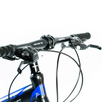 Imagem de Bicicleta Aro 26 Freio Disco Bike Dobrável Azul Preto