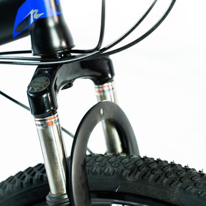 Imagem de Bicicleta Aro 26 Freio Disco Bike Dobrável Azul Preto