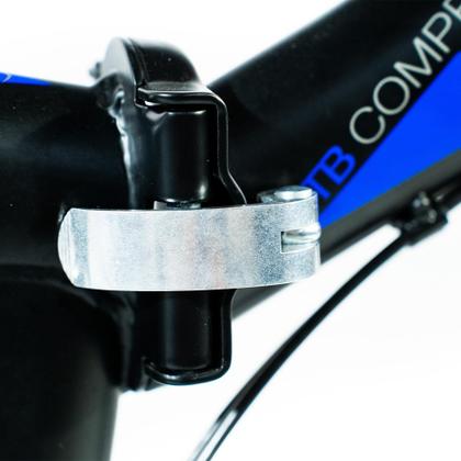 Imagem de Bicicleta Aro 26 Freio Disco Bike Dobrável Azul Preto