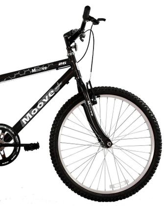 Imagem de Bicicleta Aro 26 Masculina Adulto Sem Marcha Preta