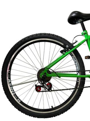 Imagem de Bicicleta Aro 26 Masculina Com Marcha Freios V Brake Rodas Alumínio Aero Reforçado