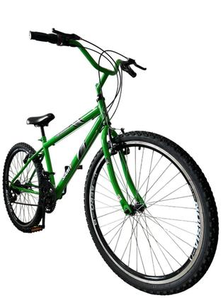 Imagem de Bicicleta Aro 26 Masculina Com Marcha Freios V Brake Rodas Alumínio Aero Reforçado