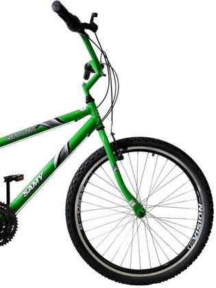 Imagem de Bicicleta Aro 26 Masculina Com Marcha Freios V Brake Rodas Alumínio Aero Reforçado