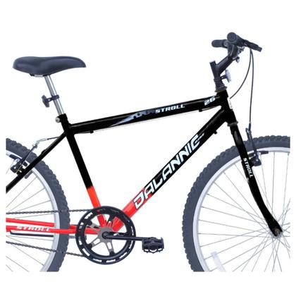 Imagem de Bicicleta Aro 26 Stroll cor Preto com Laranja