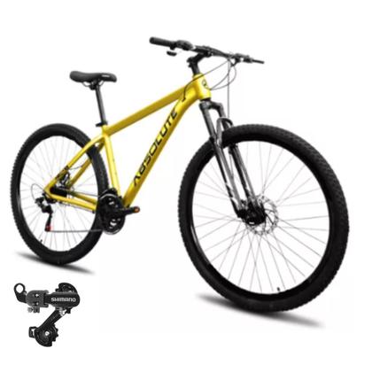 Imagem de Bicicleta Aro 29 Absolute Nero 5 Cambio Shimano Dianteiro Traseiro 24 Velocidades Freio Disco Mecanico