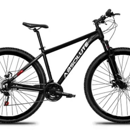 Imagem de Bicicleta Aro 29 Absolute Nero 5 Cambio Shimano Dianteiro Traseiro 24 Velocidades Freio Disco Mecanico