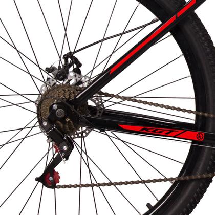 Imagem de Bicicleta Aro 29 Aço Carbono KGT Freios A Disco 21 Marchas