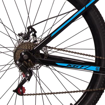 Imagem de Bicicleta Aro 29 Aço Carbono KGT Freios A Disco 21 Marchas