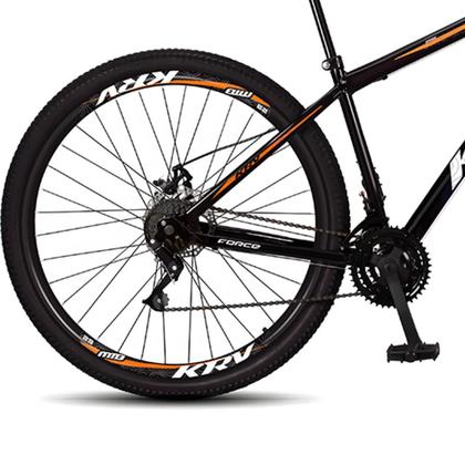 Imagem de Bicicleta aro 29 Aço Carbono Preto e Laranja Gott Cronos Freio A Disco 21V