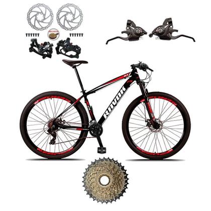 Imagem de Bicicleta Aro 29 Alumínio Alavanca 21 Marchas Gt Sport Quadro: 19 Vermelho