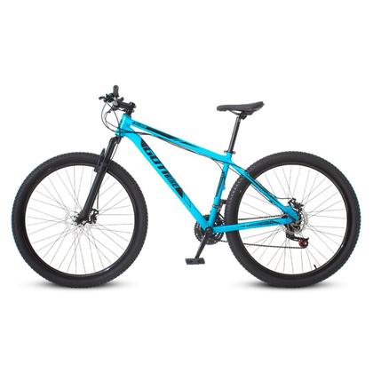 Imagem de Bicicleta aro 29 Alumínio Azul e Preto Gott Rocker Freios a Disco Suspensão 21v