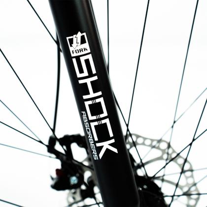 Imagem de Bicicleta Aro 29 Bike 21 Vel Marchas Everest Freio a Disco Quadro Alumínio Leve Resistente Cor Branco/Preto - WCT FITNESS