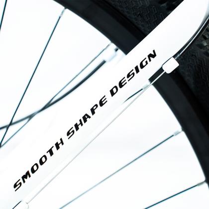 Imagem de Bicicleta Aro 29 Bike 21 Vel Marchas Everest Freio a Disco Quadro Alumínio Leve Resistente Cor Branco/Preto - WCT FITNESS