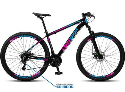 Imagem de Bicicleta Aro 29 Dropp SW 24 Vel Câmbio Shimano Quadro Alumínio MTB