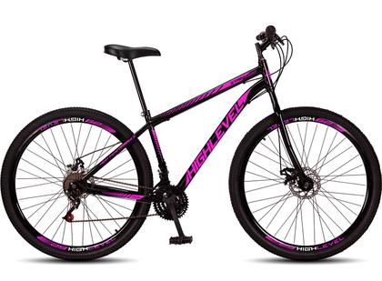 Imagem de Bicicleta Aro 29 Highlevel Aço Carbono Freios A Disco 21 Marchas