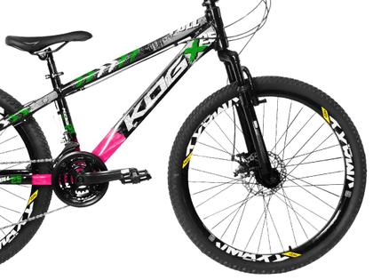 Bicicleta Aro 29 KOG 21 Velocidades Modelo Viking Full x25 Freeride Suspensão de 80mm Freio a Disco - KOG Bikes Imagem de Bicicleta Aro 29 KOG 21 Velocidades Modelo Viking Full x25 Freeride Suspensão de 80mm Freio a Disco