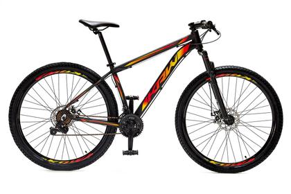 Imagem de Bicicleta Aro 29 Krw Alumínio 21 Velocidades Freio a Disco Suspensão dianteira Mountain Bike S3