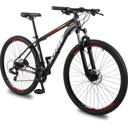 Imagem de Bicicleta Aro 29 KRW Alumínio 27 Vel Freio a Disco Hidráulico e Trava R4