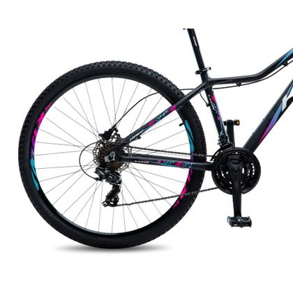 Imagem de Bicicleta Aro 29 KRW Alumínio Shimano TZ 21 Velocidades Freio a Disco Suspensão Mountain Bike KR7