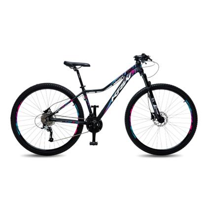 Imagem de Bicicleta Aro 29 KRW Alumínio Shimano TZ 21 Velocidades Freio a Disco Suspensão Mountain Bike KR7