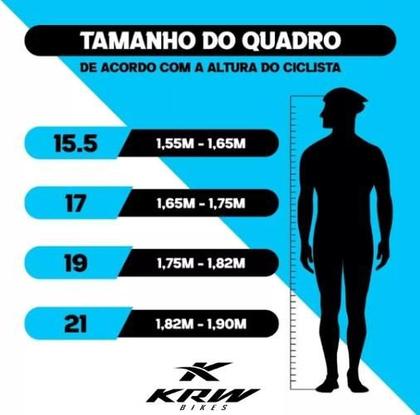 Imagem de Bicicleta Aro 29 KRW Alumínio Shimano TZ 21 Velocidades Freio a Disco Suspensão Mountain Bike KR7