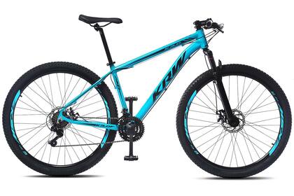 Imagem de Bicicleta Aro 29 KRW Alumínio Shimano TZ 21 Velocidades Marchas Freio a Disco Suspensão dianteira Mountain Bike SH21