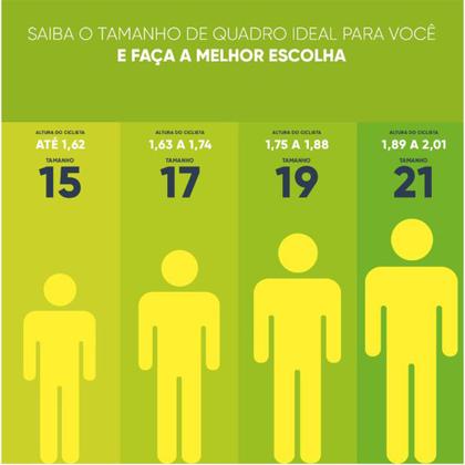 Imagem de Bicicleta Aro 29 Ksw Bike Alumínio Câmbios Shimano 21 Marchas