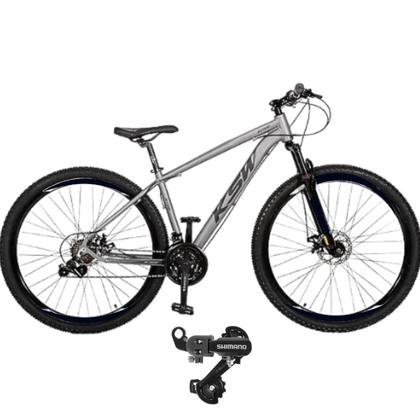 Imagem de Bicicleta Aro 29 Ksw Xlt 21v Aluminio Leve Cambio Traseiro Shimano Indexado Freio a Disco Mecanico