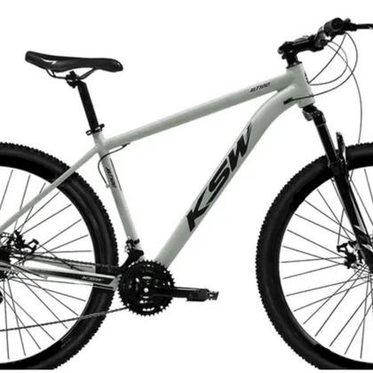 Imagem de Bicicleta Aro 29 KSW XLT 24 Velocidades Alumínio Cubo K7 MTB Freios A Disco Com Kit SHIMANO