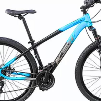 Imagem de Bicicleta Aro 29 KSW XLT 24 Velocidades Alumínio Cubo K7 MTB Freios A Disco Com Kit SHIMANO