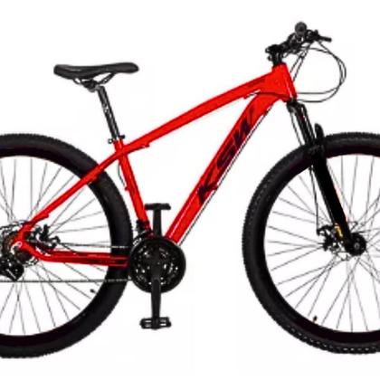 Imagem de Bicicleta Aro 29 KSW XLT 24 Velocidades Alumínio Cubo K7 MTB Freios A Disco Com Kit SHIMANO