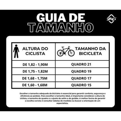 Imagem de Bicicleta Aro 29 Ksx Sd7 Feminina 21v Cabos Internos Alumínio Freios a Disco Garfo Suspensão Preto/Rosa