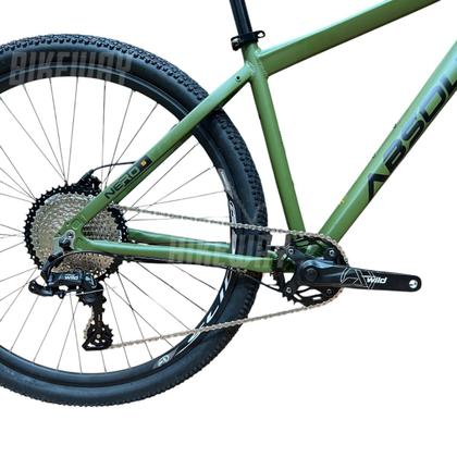 Imagem de Bicicleta Aro 29 Nero 5 Peças Inteira Absolute 12v Garfo Trava k7 11/52 Freio a Disco Hidráulico. Oliva