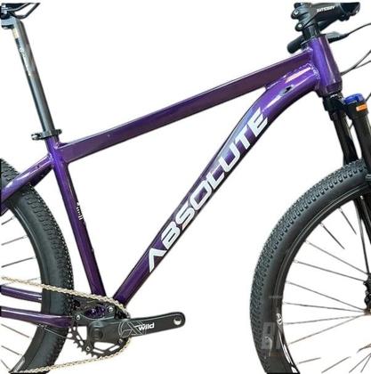 Imagem de Bicicleta Aro 29 Nero 5 Peças Inteira Absolute 12v Garfo Trava k7 11/52 Freio a Disco Hidráulico. Roxo